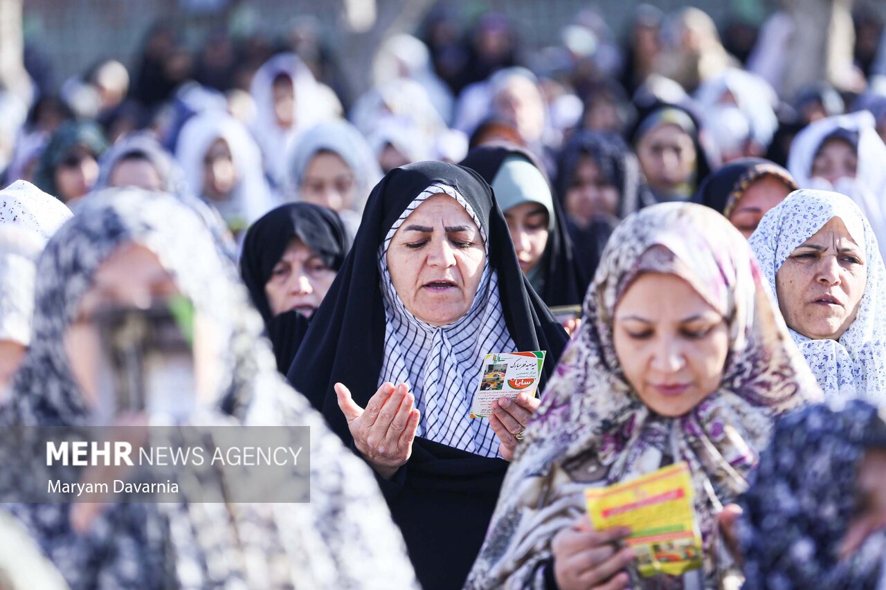 عیدانه فطر در میان نمازگزاران خراسان شمالی