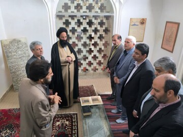 سفر نوروزی معاونان استاندار به خوسف؛ بازدید از آرامگاه ابن حسام