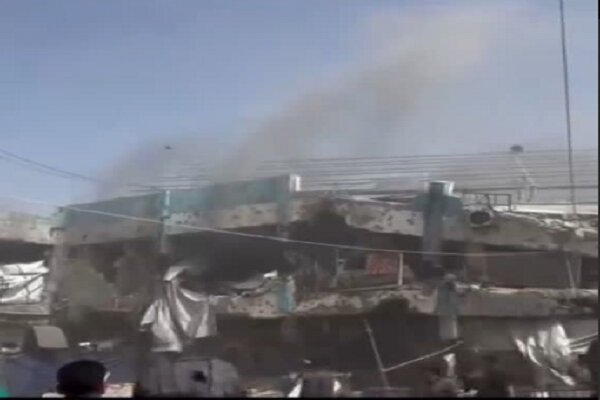 شهادت ۱۹ فلسطینی در حمله صهیونیستها به یک مرکز آنروا در جبالیا+ فیلم