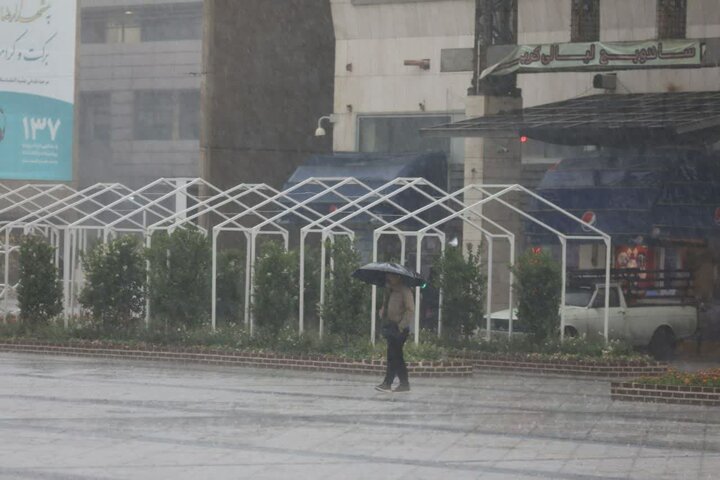 ورود سامانه بارش جدید به خراسان رضوی