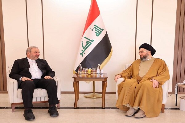 محورهای رایزنی سفیر ایران در بغداد با عمار حکیم
