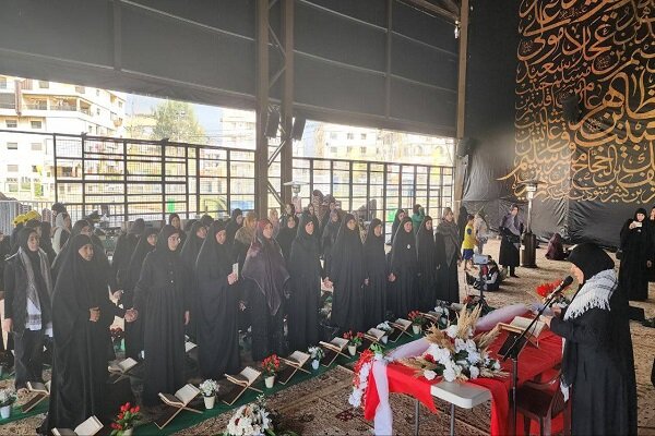 برگزاری محفل بزرگ قرآنی بانوان ایرانی و لبنانی در مزار شهدای مقاومت