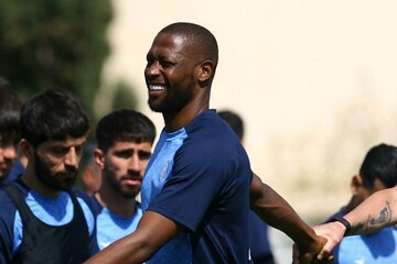 بازگشت «جوما» به تمرین استقلال در آستانه بازی با تراکتور