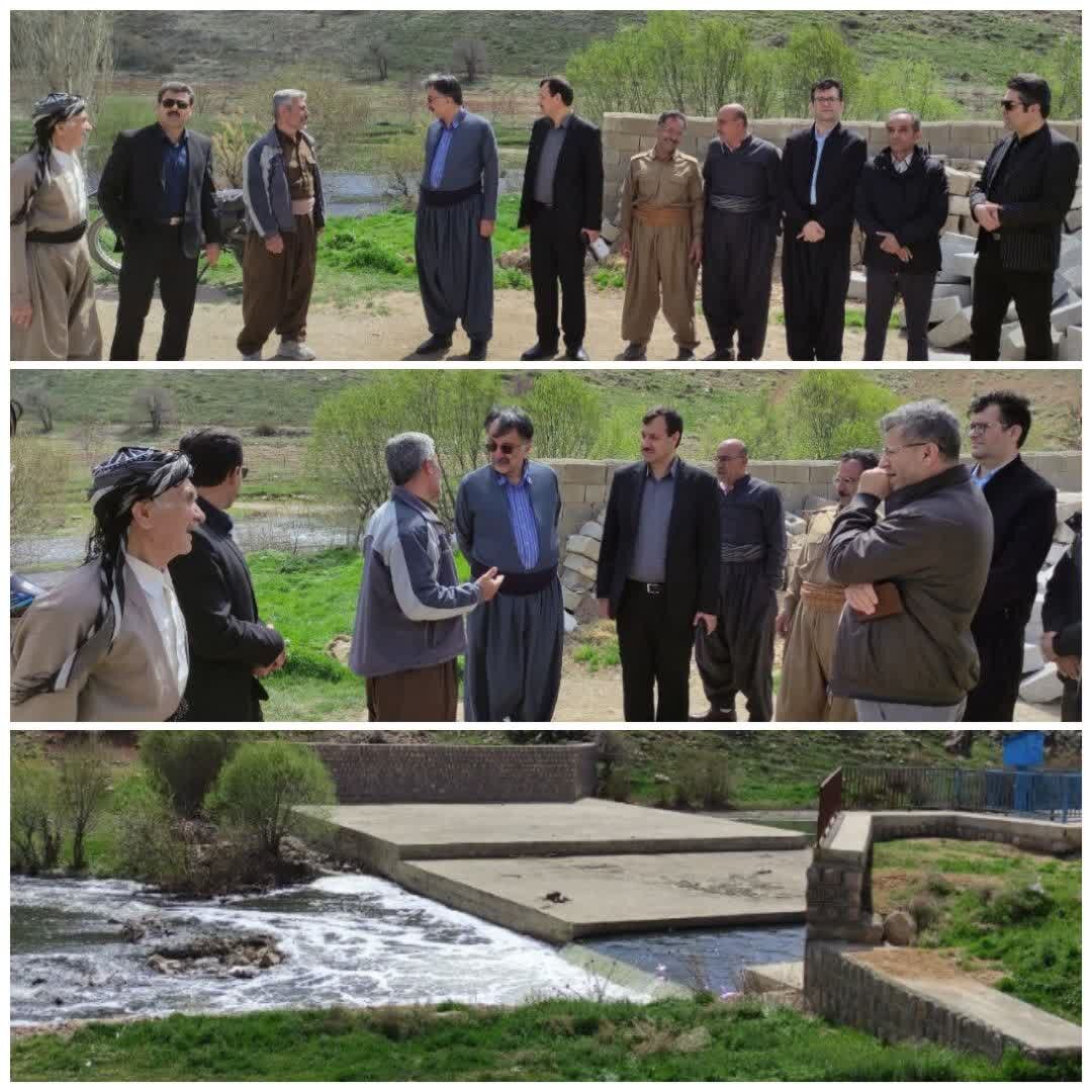 پیگیری مطالبات روستاییان سقز؛ از ساماندهی پساب تا رفع مشکل آب شرب