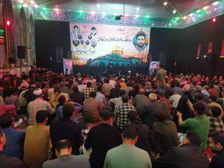 بزرگداشت شهید القدس «سید عباس صالحی روزبهانی» برگزار شد