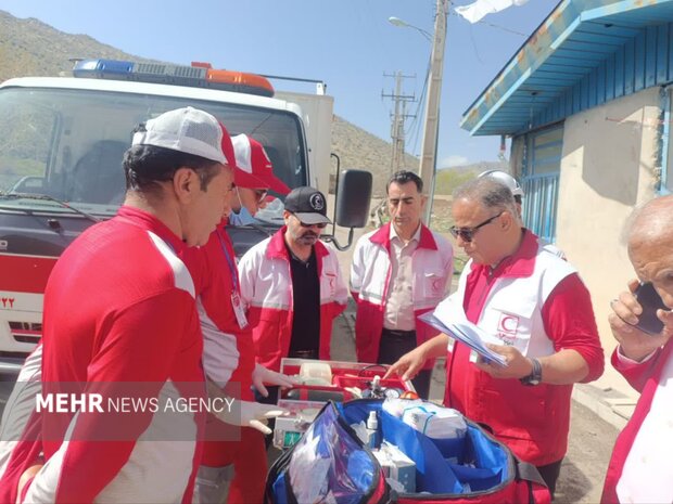 حضور بازرسان سازمان امداد و نجات در پایگاه‌های لرستان