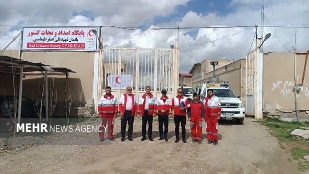 حضور بازرسان سازمان امداد و نجات در پایگاه‌های لرستان