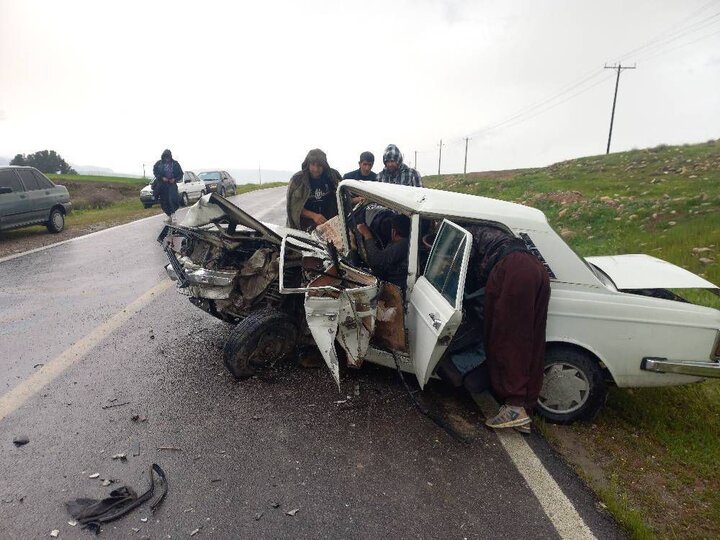 تصادف پراید با پیکان در شهرستان هلیلان با ۶ مصدوم تصادف پراید با پیکان در شهرستان هلیلان با ۶ مصدوم