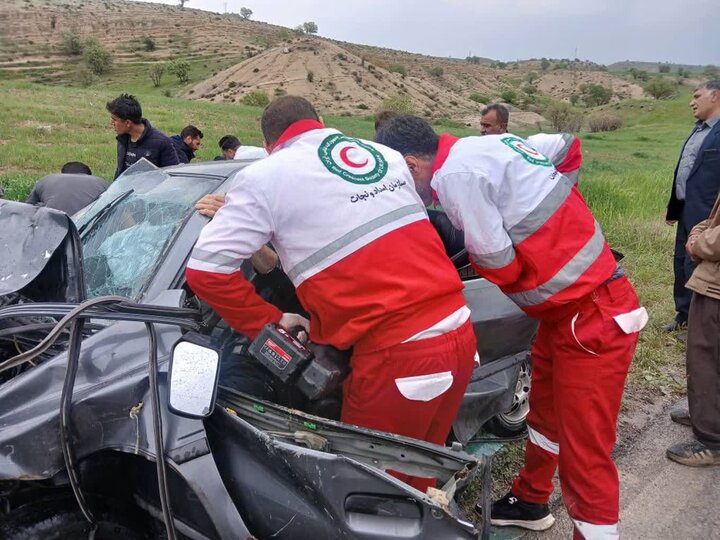 تصادف در محور سیمره استان ایلام ۷ مصدوم و یک فوتی برجای گذاشت