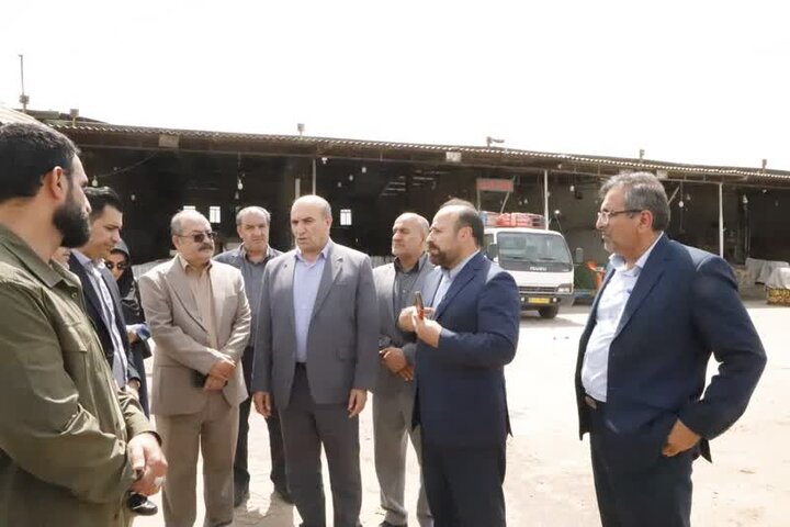 فرصت یکماهه فرماندار برای ساماندهی میدان میوه و ترهبار خرمآباد