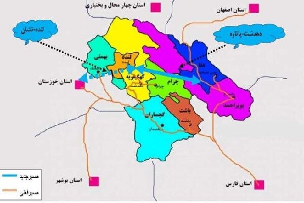 محور ارتباطی «لنده- تشان» حلقه گمشده تکمیل کریدورهای جنوب