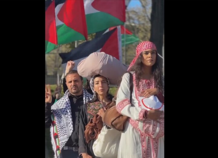 VIDEO: France people hold rally in support of Palestine