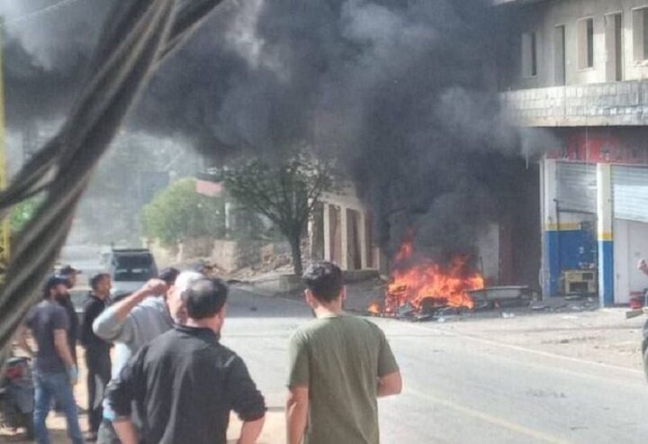 حمله پهپادی صهیونیستها به خودرویی در جنوب لبنان؛ یک نفر به شهادت رسید