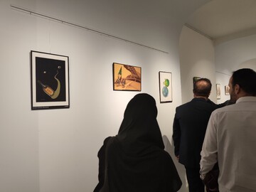 نمایشگاه گروهی کاریکاتور در سنندج افتتاح شد