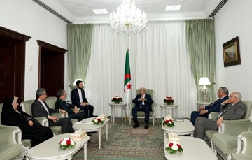دیدار عراقچی با رئیس جمهور الجزایر