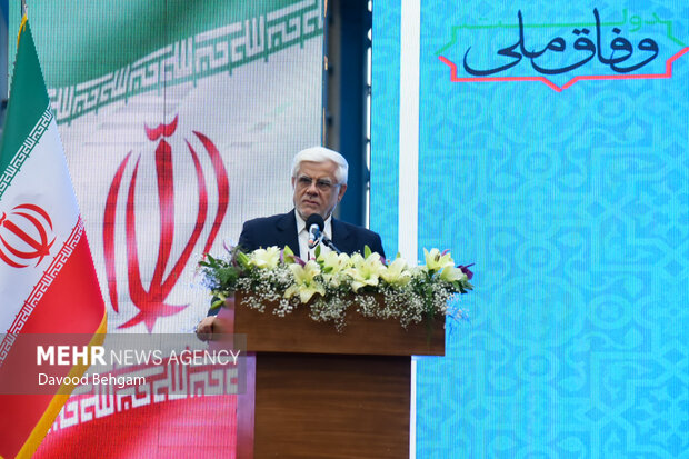 آئین افتتاح بزرگترین خط تولید تیرآهن شرق کشور در نیشابور