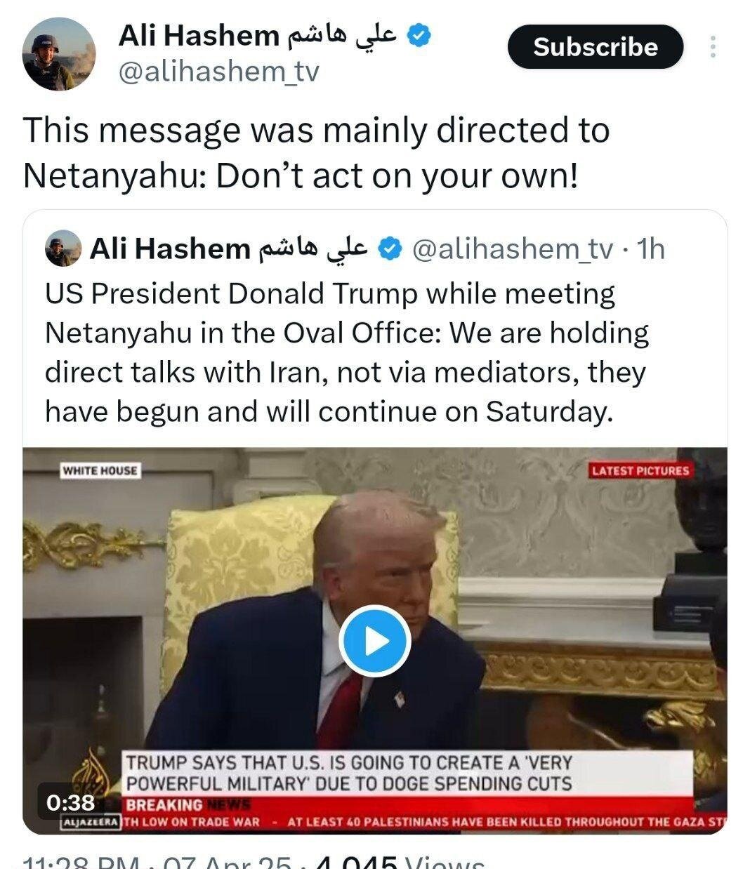 İsrailli gazeteci: Trump Netanyahu’yu Zelenskiy’den daha fazla aşağıladı