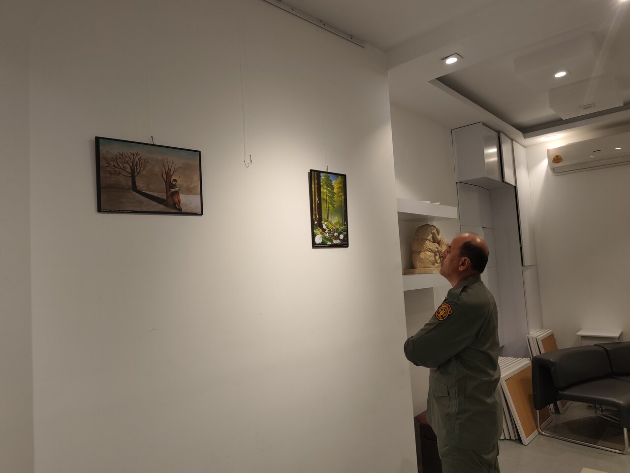 نمایشگاه گروهی کاریکاتور در سنندج افتتاح شد