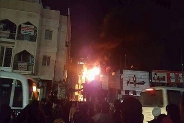 هیچ زائر ایرانی در آتش‌سوزی هتل شمس کربلا آسیب ندیده است