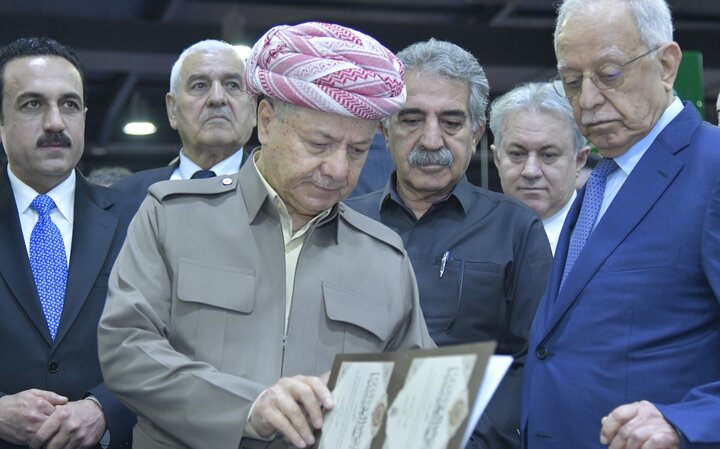 بارزانی هۆشداریی لە سەرهەڵدانی قەیرانێکی گەورە لە ناوچەکە دەدات بارزانی هۆشداریی لە سەرهەڵدانی قەیرانێکی گەورە لە ناوچەکە دەدات