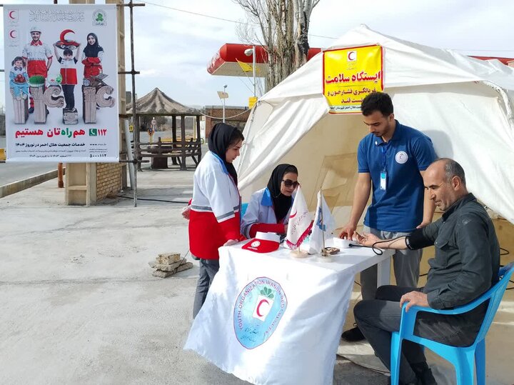 هلالاحمر استان مرکزی ۲۸۲ هزار خدمت در ایام نوروز ارائه کرد