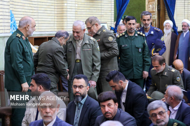 امیر سرلشکر حسنی سعدی در مراسم بیست و ششمین سالگرد شهادت «علی صیاد شیرازی»