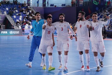 ايران تفوز على الكويت بخماسية نظيفة في بطولة تايلاند لكرة الصالات