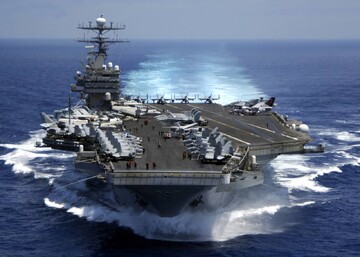 Another US aircraft carrier arrives in Middle East