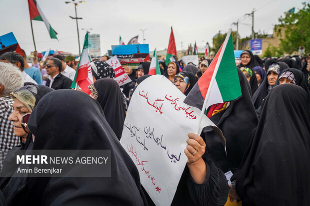 راهپیمایی جمعه های خشم در شیراز