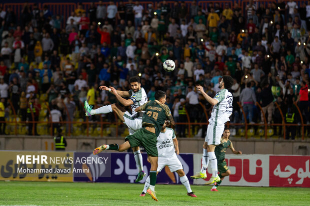 جشن بقای خیبر در شب تلخ نساجی؛ سه امتیاز خانگی برای ذوبآهن