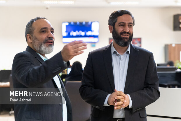 حضور رئیس سازمان فرهنگی هنری شهرداری تهران در خبرگزاری مهر