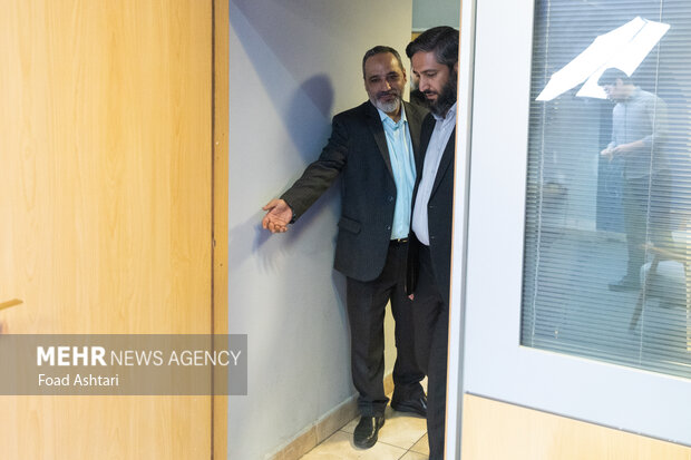 حضور رئیس سازمان فرهنگی هنری شهرداری تهران در خبرگزاری مهر