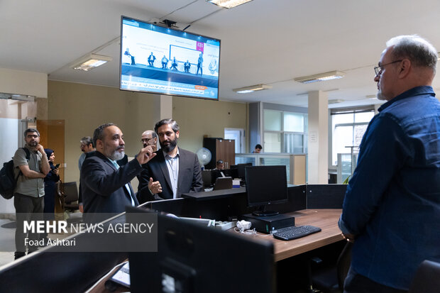 حضور رئیس سازمان فرهنگی هنری شهرداری تهران در خبرگزاری مهر