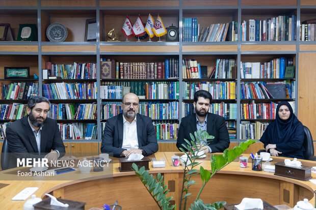 حضور رئیس سازمان فرهنگی هنری شهرداری تهران در خبرگزاری مهر