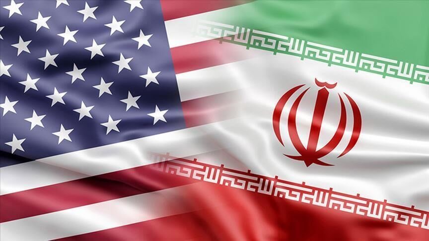 Iran, US flags