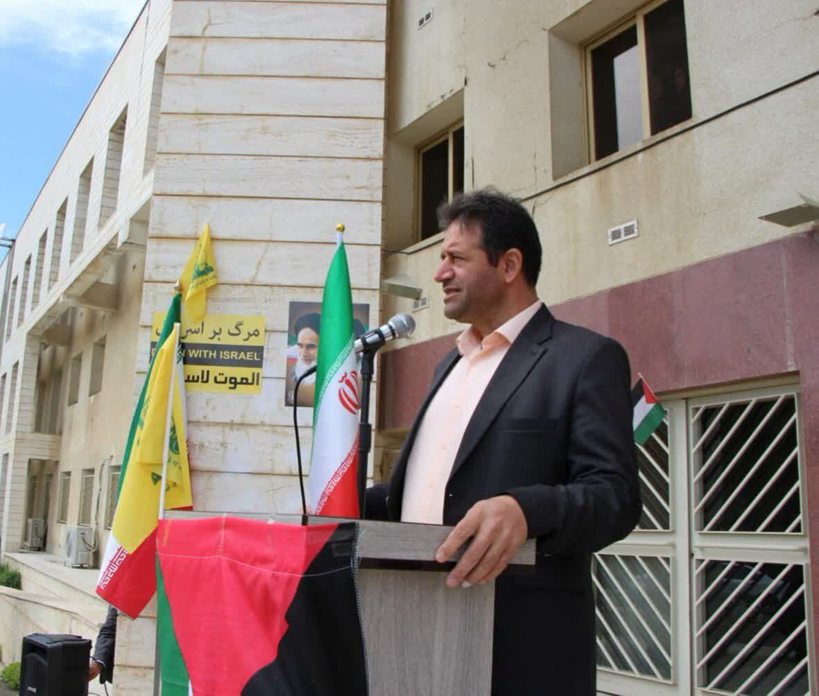 فریاد دانشگاهیان کردستان در محکومیت جنایات غزه