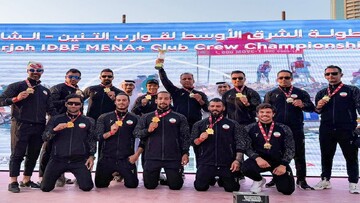 ذهبيتان وبرونزية واحدة لممثلي إيران في نادي الشرق الأوسط لسباق قوارب التنين