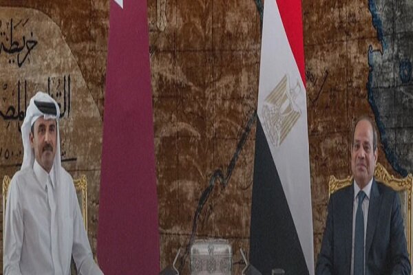 در دیدار میان السیسی و شیخ تمیم در دوحه چه گذشت؟