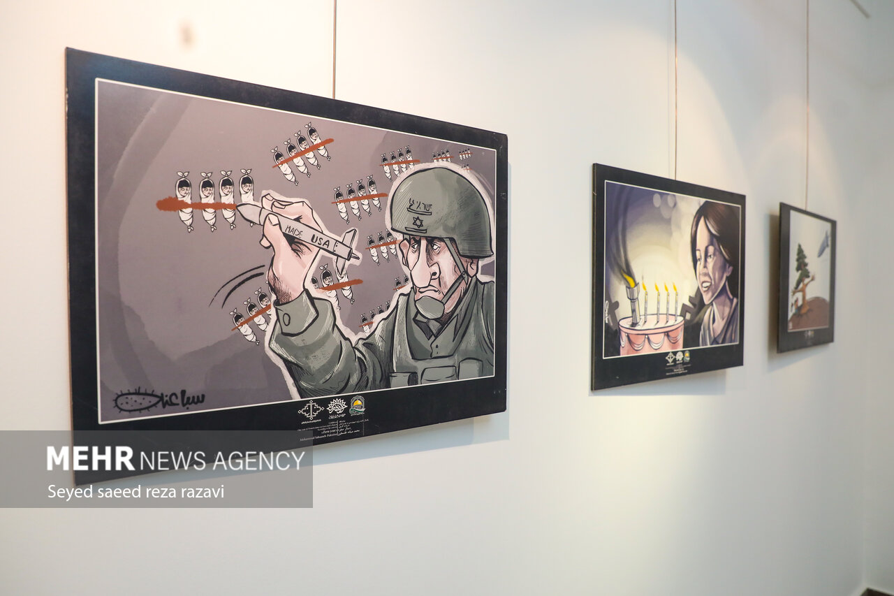 چهره بین المللی کاریکاتور در خراسان شمالی؛ کارتونیستها به صف شدند