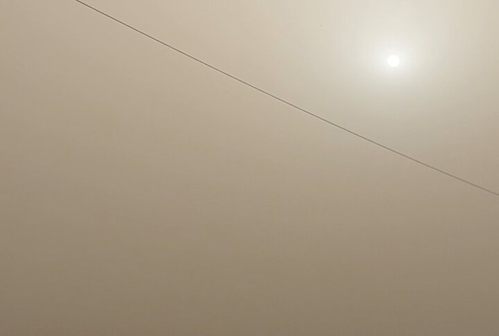 گرد و خاک شدید در بوشهر