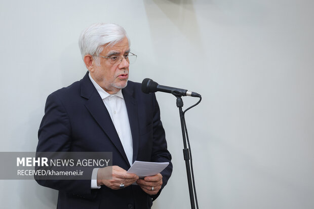 دیدار جمعی از مسئولان ارشد سه قوه با رهبر معظم انقلاب