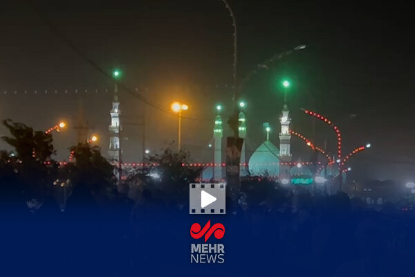 رجزخوانی علیه رژیم صهیونی از فراز گنبد مسجد جمکران رجزخوانی علیه رژیم صهیونی از فراز گنبد مسجد جمکران