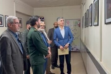 هنر انقلابی در پیشوا: نمایشگاهی از مناظر طبیعی ایران
