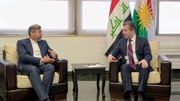 دیداری بارزانی و جێگری وەزیری دەرەوەی ئێران