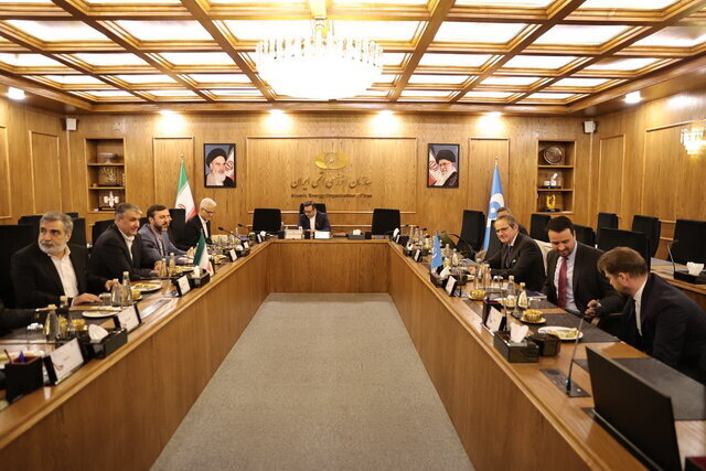 IAEA, AEOI chiefs hold meeting in Tehran