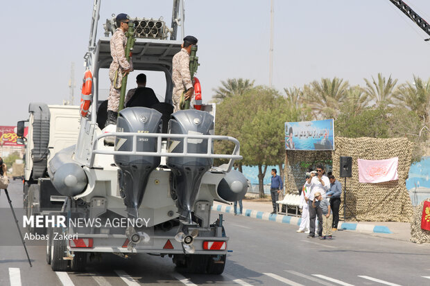 National Army Day parade in Hormozgan Province