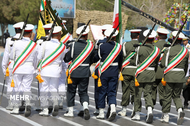 National Army Day parade in Hormozgan Province