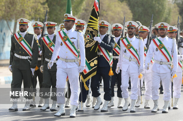 National Army Day parade in Hormozgan Province