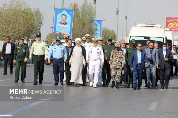National Army Day parade in Hormozgan Province