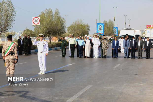 National Army Day parade in Hormozgan Province